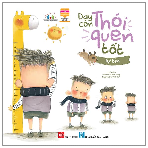 Sách Cùng Con Trưởng Thành - Dạy Con Thói Quen Tốt - Tự Tin - Tạ Như
