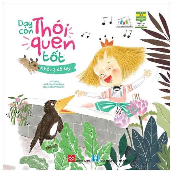 Sách Cùng Con Trưởng Thành - Dạy Con Thói Quen Tốt - Không Đố Kỵ - Tạ Như