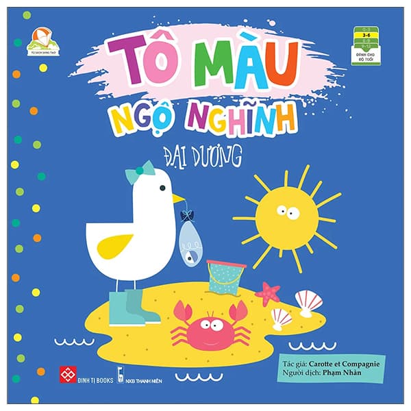 Sách Tủ Sách Sáng Tạo - Tô Màu Ngộ Nghĩnh - Đại Dương