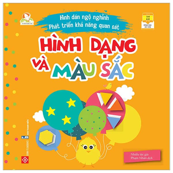 Sách Hình Dán Ngộ Nghĩnh - Phát Triển Khả Năng Quan Sát - Hình Dạng Và - Đàn Thanh