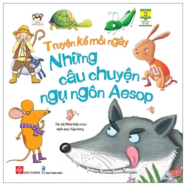 Sách Truyện Kể Mỗi Ngày - Những Câu Chuyện Ngụ Ngôn Aesop - Miles Kelly