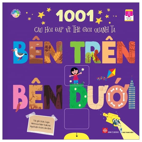 Sách 1001 Câu Hỏi Đáp Về Thế Giới Quanh Ta - Bên Trên-Bên Dưới - Bìa - Sylvie Baussier
