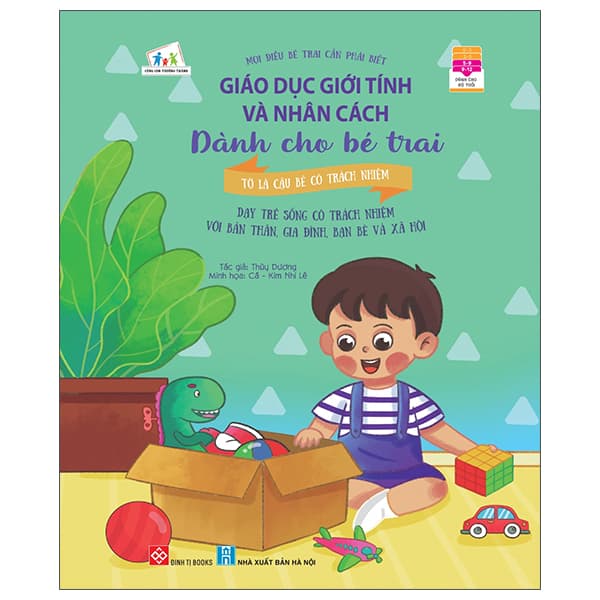 Sách Giáo Dục Giới Tính Và Nhân Cách Dành Cho Bé Trai - Mọi Điều Bé T - Thùy Dương