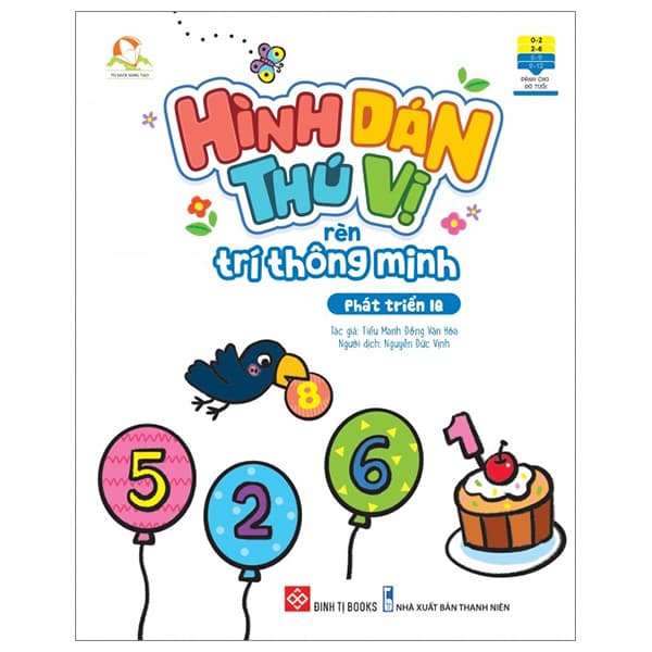 Sách Hình Dán Thú Vị - Rèn Trí Thông Minh - Phát Triển IQ - Tiểu Manh Đồng Văn Hóa