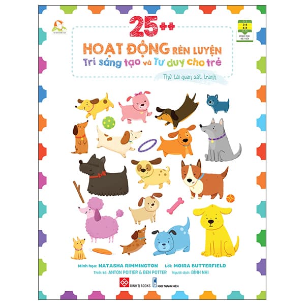 Sách 25++ Hoạt Động Rèn Luyện Trí Sáng Tạo Và Tư Duy Cho Trẻ - Thử T - Natasha Rimmington