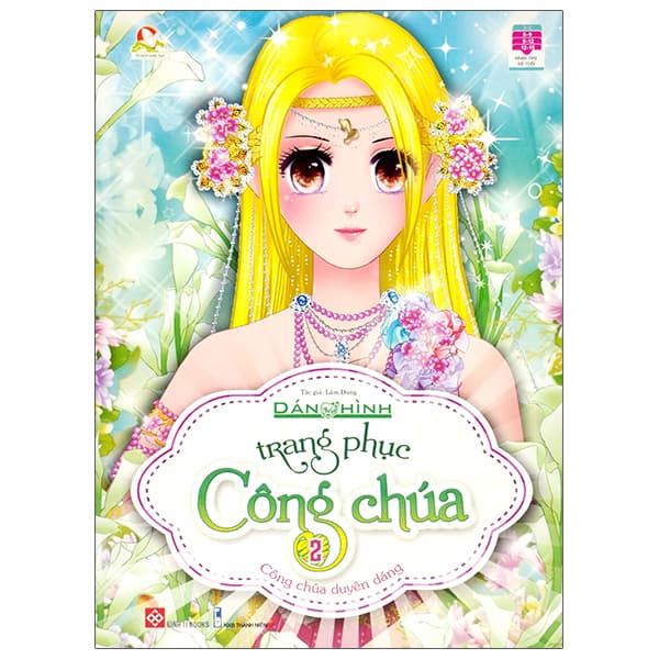 Sách Dán Hình Trang Phục Công Chúa 2 - Công Chúa Duyên Dáng - Đàn Thanh