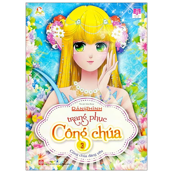 Sách Dán Hình Trang Phục Công Chúa 3 - Công Chúa Đáng Yêu - Lâm Dung