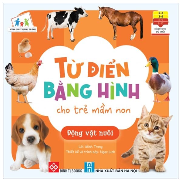 Sách Cùng Con Trưởng Thành - Từ Điển Bằng Hình Cho Trẻ Mầm Non - Đ� - Minh Trang