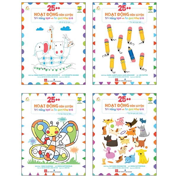 Sách Bộ Sách 25++ Hoạt Động Rèn Luyện Trí Sáng Tạo Và Tư Duy Cho Tr� - Nhiều Tác Giả