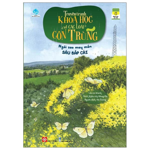 Sách Truyện Tranh Khoa Học Về Các Loài Côn Trùng - Ngôi Sao May Mắn - Sâ - Sách thiếu nhi Hồng Mã