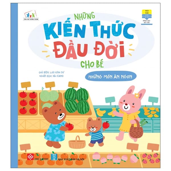 Sách Những Kiến Thức Đầu Đời Cho Bé - Những Món Ăn Ngon - Lưu Kính Dư