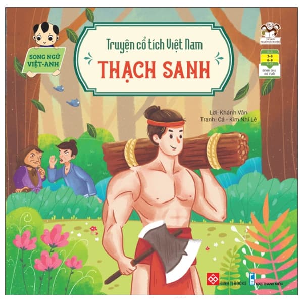 Sách Truyện Cổ Tích Việt Nam (Song Ngữ Việt-Anh) - Thạch Sanh - Khánh Vân