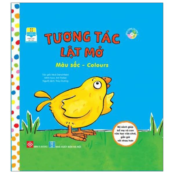 Sách Tương Tác Lật Mở - Màu Sắc - Colours - Nick Denchfield