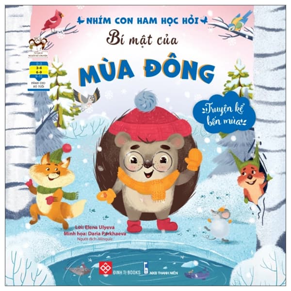 Sách Truyện Kể Bốn Mùa - Nhím Con Ham Học Hỏi - Bí Mật Của Mùa Đôn - Elena Ulyeva