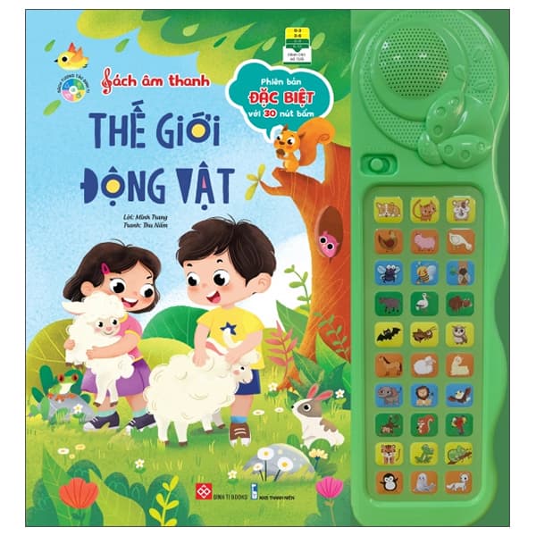 Sách Sách Âm Thanh - Thế Giới Động Vật - Thanh Thanh