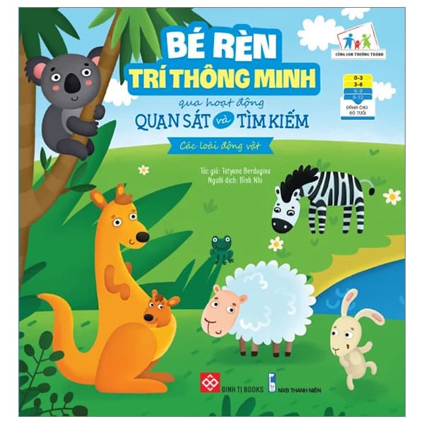 Sách Bé Rèn Trí Thông Minh Qua Hoạt Động Quan Sát Và Tìm Kiếm - Các Lo� - Tatyana Berdugina