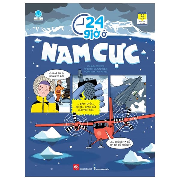 Sách 24 Giờ Ở Nam Cực - Andy Prentice