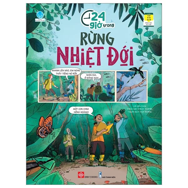 Sách 24 Giờ Trong Rừng Nhiệt Đới - Lan Cook