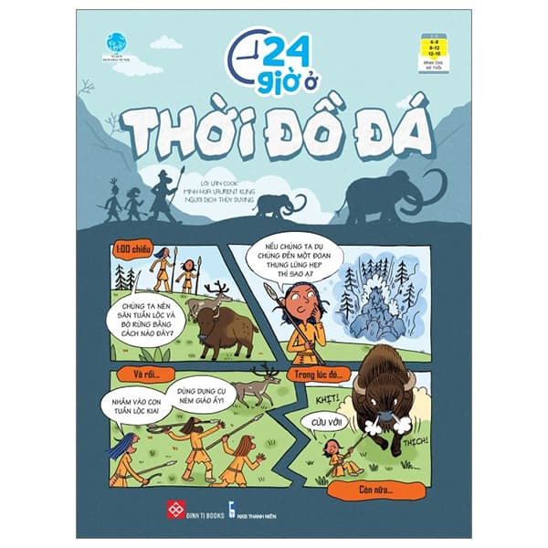 Sách 24 Giờ Ở Thời Đồ Đá - Lan Bercu