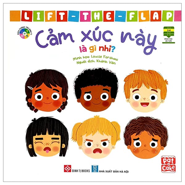 Sách Lift-The-Flap - Cảm Xúc Này Là Gì Nhỉ? - Bìa Cứng - Louise Forshaw