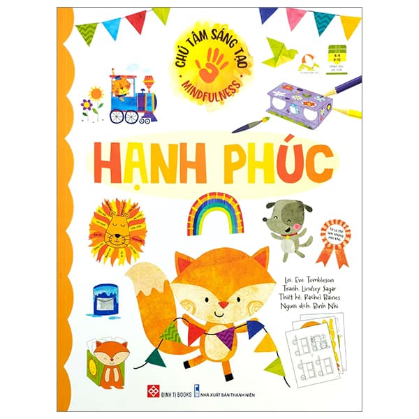 Sách Chú Tâm Sáng Tạo - Mindfulness - Hạnh Phúc - Eve Tombleson
