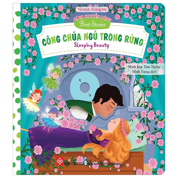 Sách Sách Chuyển Động - First Stories - Công Chúa Ngủ Trong Rừng - Sleepin - Dan Taylor
