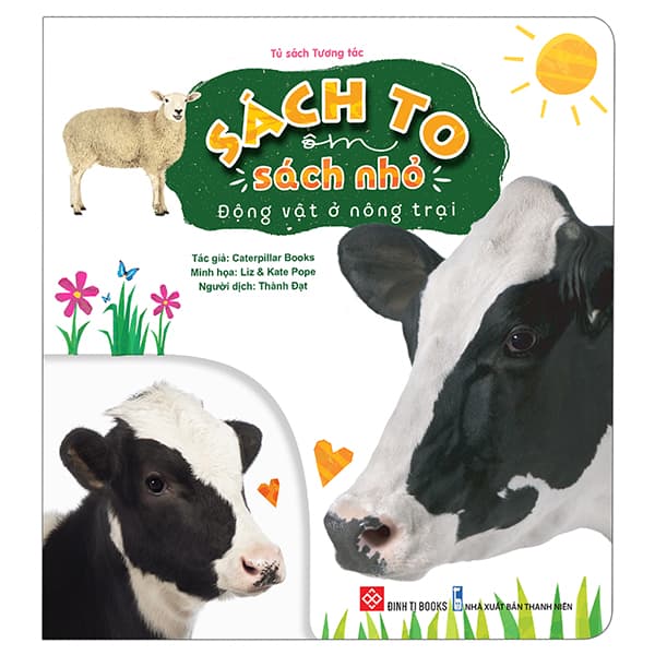 Sách Sách To Ôm Sách Nhỏ - Động Vật Ở Nông Trại (Dành Cho Trẻ Từ 0 - Annette Rusling