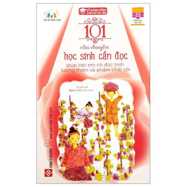 Sách 101 Câu Chuyện Học Sinh Cần Đọc Giúp Các Em Có Đức Tính Lương - Ngọc Linh