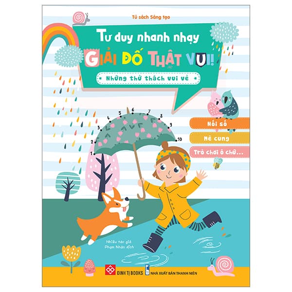 Sách Tư Duy Nhanh Nhạy - Giải Đố Thật Vui! - Những Thử Thách Vui Vẻ - Nhiều Tác Giả