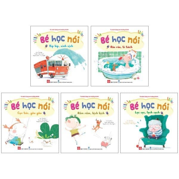 Sách Bộ Sách Bé Học Nói 2 - Bé Học Về Các Loại Âm Thanh Trong Cuộc S - Tạ Như