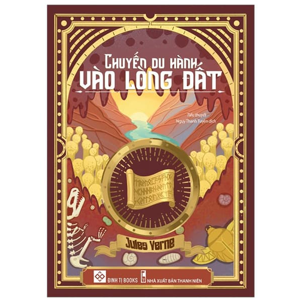 Sách Chuyến Du Hành Vào Lòng Đất - Jules Verne