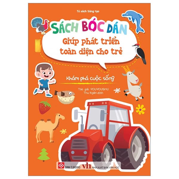 Sách Sách Bóc Dán Giúp Phát Triển Toàn Diện Cho Trẻ - Khám Phá Cuộc S� - YOUYOUSHU