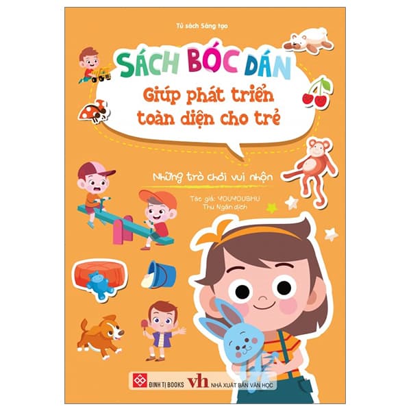 Sách Sách Bóc Dán Giúp Phát Triển Toàn Diện Cho Trẻ - Những Trò Chơi V - YOUYOUSHU