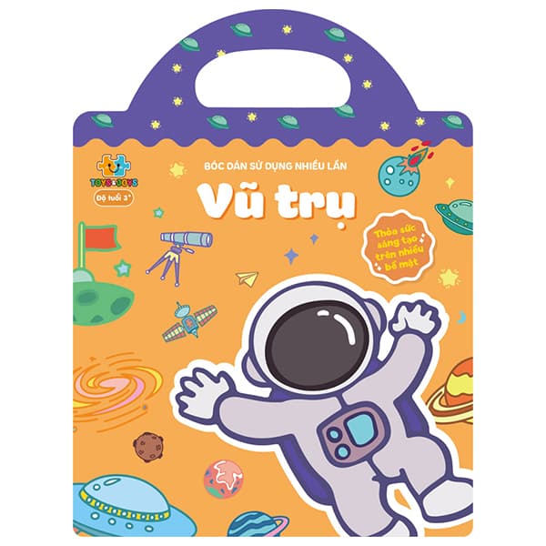 Sách Bóc Dán Sử Dụng Nhiều Lần - Vũ Trụ - Đinh Tị
