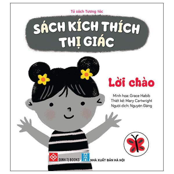 Sách Sách Kích Thích Thị Giác - Lời Chào - Bìa Cứng - Grace Habib