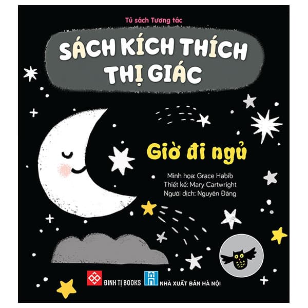 Sách Sách Kích Thích Thị Giác - Giờ Đi Ngủ - Bìa Cứng - Grace Habib