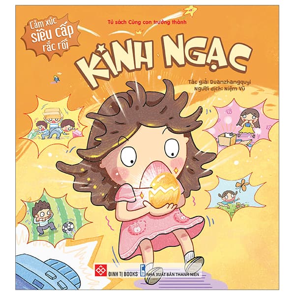 Sách Cảm Xúc Siêu Cấp Rắc Rối - Kinh Ngạc - Duanzhangquyi