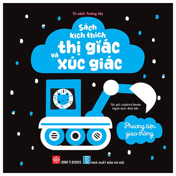 Sách Sách Kích Thích Thị Giác Và Xúc Giác - Phương Tiện Giao Thông - Bì - Ladybird Books