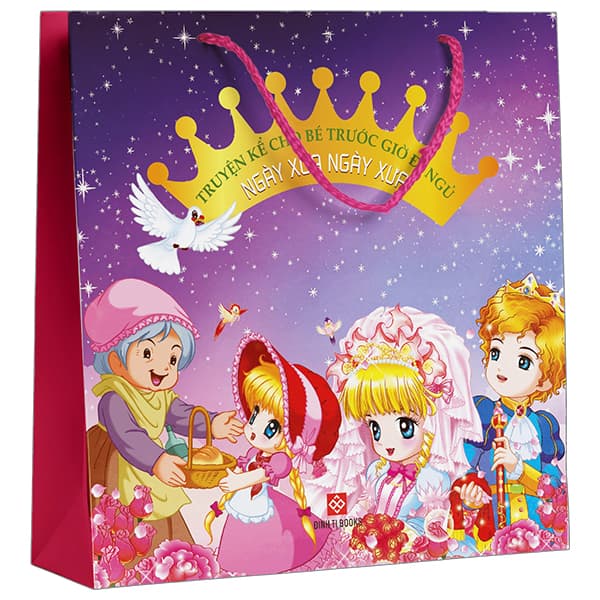 Sách Bộ Sách Truyện Kể Cho Bé Trước Giờ Đi Ngủ - Ngày Xửa Ngày X� - Di Di