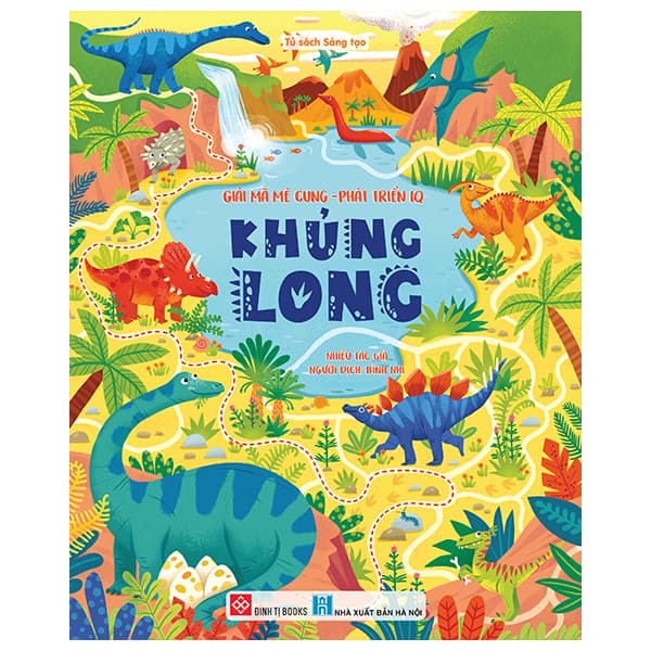 Sách Giải Mã Mê Cung - Phát Triển IQ - Khủng Long