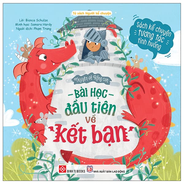 Sách Truyện Về Rồng Con - Bài Học Đầu Tiên Về Kết Bạn - Bianca Schulze