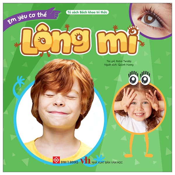 Sách Em Yêu Cơ Thể - Lông Mi
