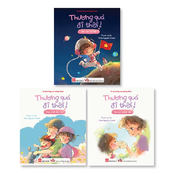 Sách Bộ Sách Thương Quá Đi Thôi (Bộ 3 Cuốn) - Thảo Nguyên Violet