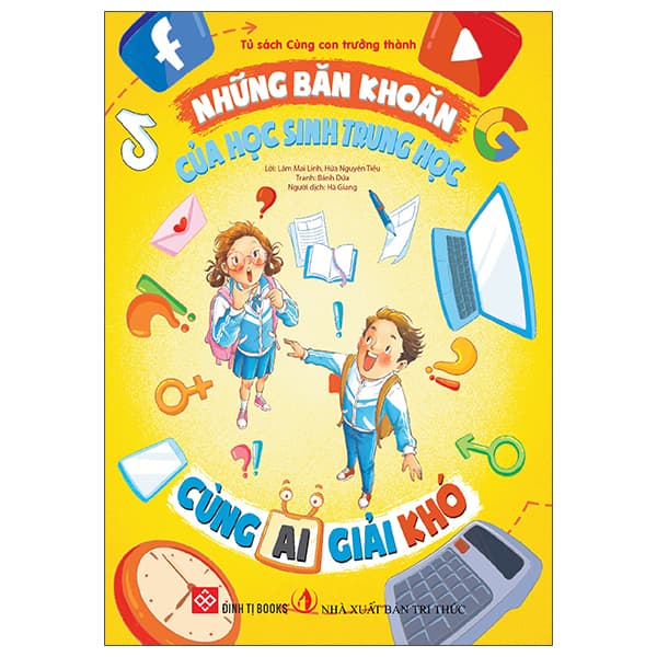 Sách Những Băn Khoăn Của Học Sinh Trung Học - Cùng AI Giải Khó - Tri Thức