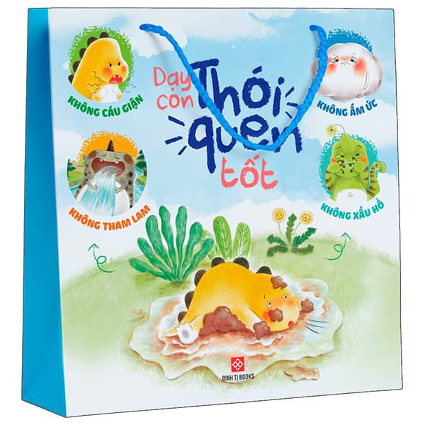 Sách Bộ Sách Dạy Con Thói Quen Tốt- Không Cáu Giận + Không Tham Lam + Kh� - Tạ Như