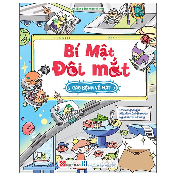 Sách Bí Mật Đôi Mắt - Các Bệnh Về Mắt - Dongdongya