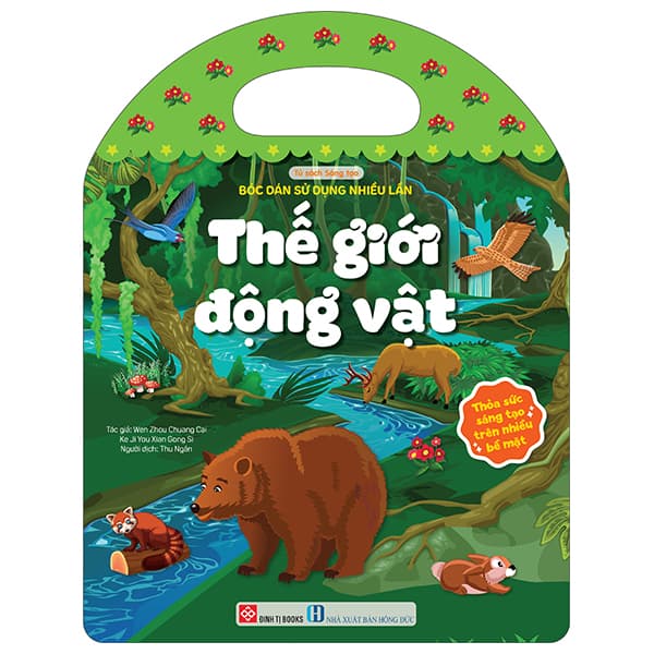 Sách Bóc Dán Sử Dụng Nhiều Lần - Thế Giới Động Vật