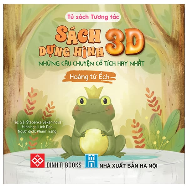 Sách Sách Dựng Hình 3D - Những Câu Chuyện Cổ Tích Hay Nhất - Hoàng Tử - Hình Đào