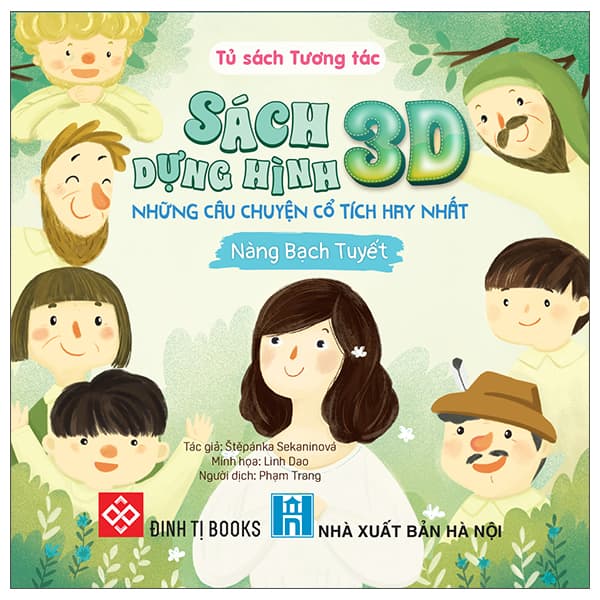 Sách Sách Dựng Hình 3D - Những Câu Chuyện Cổ Tích Hay Nhất - Nàng Bạc - Štěpánka Sekaninová
