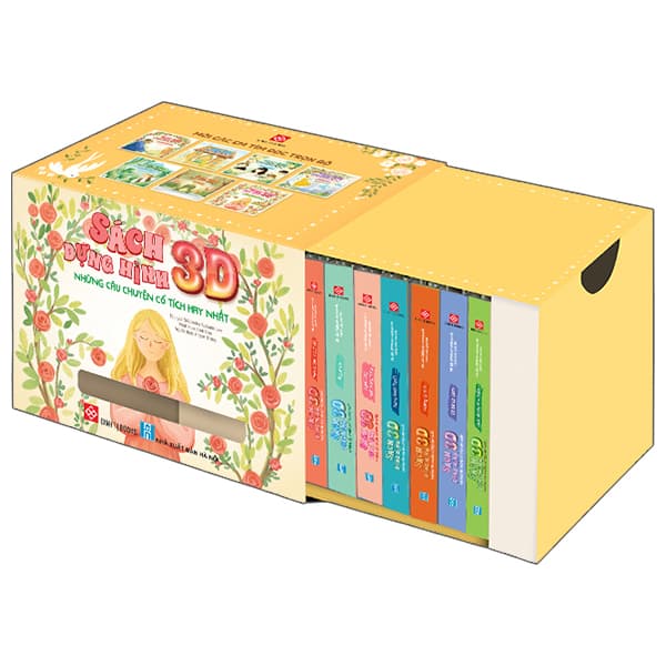 Sách Boxset Sách Dựng Hình 3D - Những Câu Chuyện Cổ Tích Hay Nhất (Hộp - Štěpánka Sekaninová